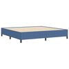 vidaXL Boxspringbed Blauw 200 x 200 cm Fluweel