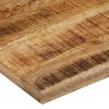 vidaXL Tafelblad met natuurlijke rand 90x80x2,5 cm massief mangohout