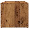 vidaXL Salontafel 90x45x35 cm bewerkt hout oud houtkleurig