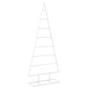 vidaXL Metalen kerstboom KUOPIO 125 cm Poedergecoat staal Wit