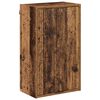 vidaXL Badkamer Kast Oud Hout 39 x 23,5 x 65 cm Bewerkt hout & Metaal