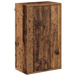 vidaXL Badkamer Kast Oud Hout 39 x 23,5 x 65 cm Bewerkt hout & Metaal