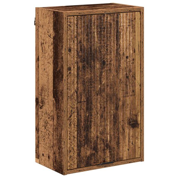 vidaXL Badkamer Kast Oud Hout 39 x 23,5 x 65 cm Bewerkt hout & Metaal