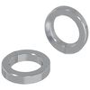 vidaXL Veer Washer 2 pcs Wit 13 x 1 mm IJzer