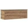 vidaXL Opslagdoos Artisan Eiken 102 x 35 x 35 cm Bewerkt hout