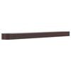 vidaXL Plantenbak 620x80x36 cm gegalvaniseerd staal bruin