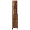 vidaXL Hoge kast met lade Oud Hout 69,5 x 34 x 180 cm Bewerkt hout