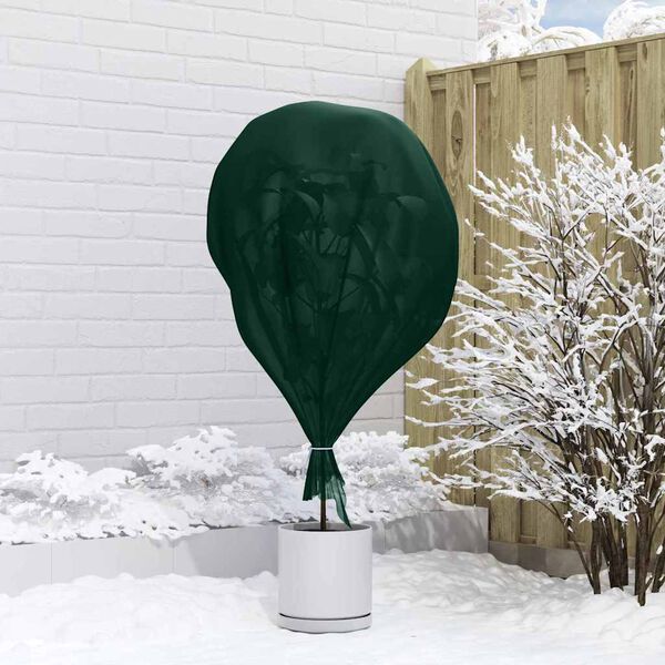 vidaXL Vorstbescherming Plantvlies Groen 50 x 3,2 m Niet-geweven Stof