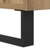 vidaXL Dressoir 101,5x35x70 cm bewerkt hout artisanaal eikenkleurig