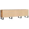 vidaXL Tv-meubel 150x30x44,5 cm bewerkt hout oud houtkleurig