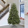 vidaXL Kunstkerstboom met 300 LED Groen 300 cm PVC en Metaal