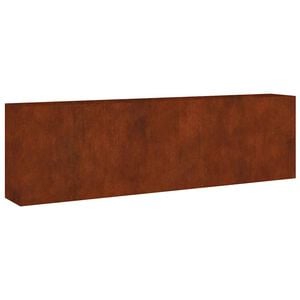 vidaXL Plantenbak verhoogd 280x40x80 cm cortenstaal