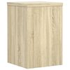 vidaXL Plantenstandaards 2 st 25x25x35 cm bewerkt hout sonoma eiken