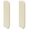 vidaXL Hoofdbord oor Cr&egrave;me 40,5 x 40,5 x 4 cm PVC