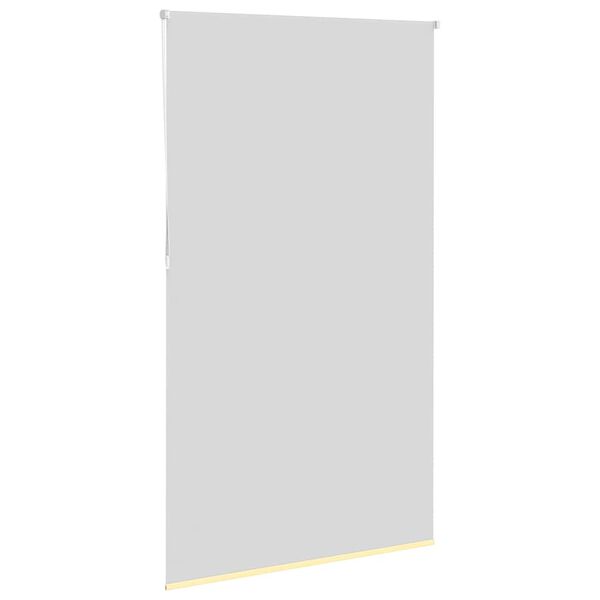vidaXL Rolgordijn verduisterend 135x210 cm stofbreedte 131,6 cm geel