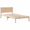 vidaXL Bedframe Bruin 100 x 200 cm Massief grenenhout