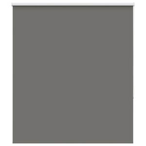 vidaXL Rolgordijn verduisterend 120x150 cm stofbreedte 116,6 cm grijs