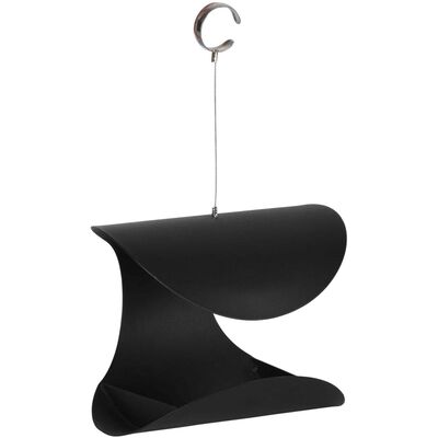Esschert Design Vogelvoederbak hangend zwart L FB438