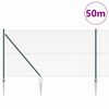 vidaXL Afrasteringspaal Groen 50 x 1,4 m (16 x 16 mm gaas)