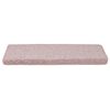 vidaXL Trapmatten 15 st 65x21x4 cm lichtroze met rechthoekige rand