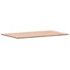 vidaXL Wastafelblad 100x60x1,5 cm massief beukenhout