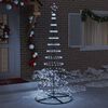 vidaXL LED Kerstboom met 295 LED met standaard Koudwit 250 cm Metaal