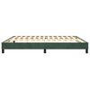 vidaXL Boxspring bed 180x200 cm fluweel donkergroen