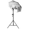 vidaXL Fotostudioset met verlichtingsset, achtergrond en reflector