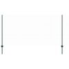 vidaXL zeshoekig gaasgek met palen 50 x 1,2 m PVC-Coated Staal Groen