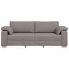 vidaXL Bank Taupe 219 x 80 x 82 cm Stof