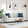 vidaXL Sofa Kussens 2 pcs Blauw 45 x 45 cm Stof
