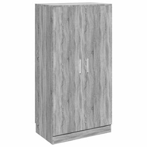 vidaXL Schoenenkast 55x35x108 cm bewerkt hout grijs sonoma
