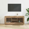 vidaXL TV-kast Artisan Eiken 102 x 35 x 45 cm Bewerkt hout