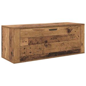 vidaXL Schoenenkast 100 x 35 x 38 cm Bewerkt hout Oud hout