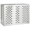 vidaXL Airconditioner hoes Zilver 110 x 50 x 80 cm