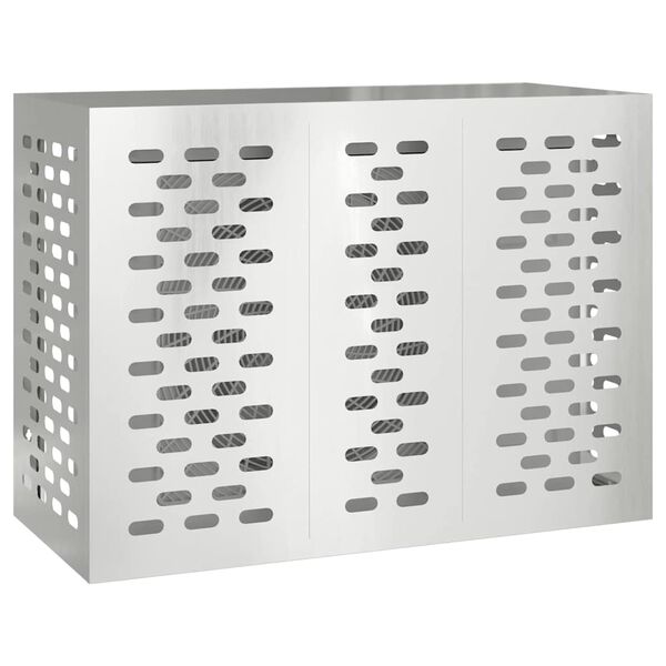 vidaXL Airconditioner hoes Zilver 110 x 50 x 80 cm