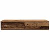 vidaXL Bedlades met lade Oudhout 100 x 36,5 x 16,5 cm Bewerkt hout