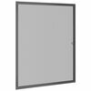 vidaXL Insectenscherm voor ramen Anthraciet 120 x 140 cm