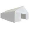 vidaXL Opslagtent 5x10 m PE wit