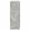 vidaXL Dressoir 100x35x99 cm bewerkt hout betongrijs