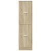 vidaXL Apothekerskast 40x41x144,5 cm bewerkt hout sonoma eikenkleurig