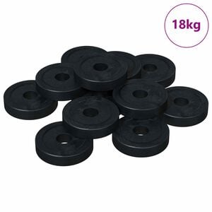 vidaXL geschikt voor vlakke ringen 36000 pcs Zwart &empty;15 x 3 mm