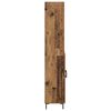 vidaXL Hoge kast Oudhout 69,5 x 34 x 180 cm Bewerkt hout
