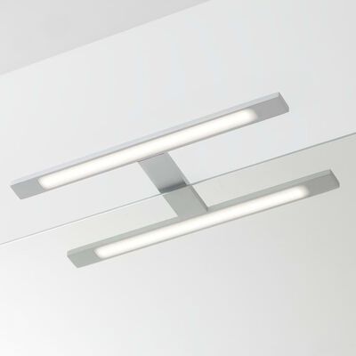 Tiger Spiegellamp Ancis LED 40,9 cm aluminiumkleurig