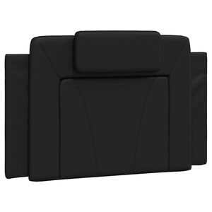 vidaXL Hoofdbordkussen "Viana" 80 cm kunstleer zwart