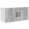 vidaXL Vaatwasserpaneel Kalmar Grijs Sonoma 80 x 31 x 40 cm