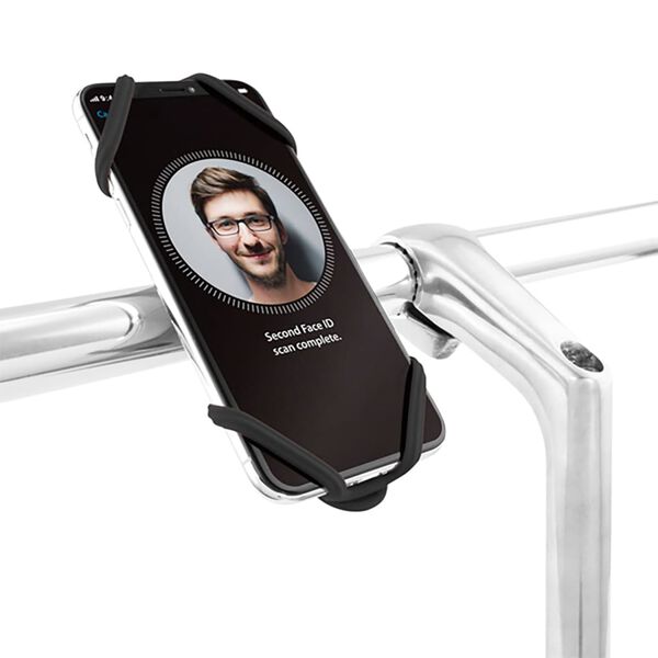 BoneCollection Smartphonehouder Bike Tie 2 zwart