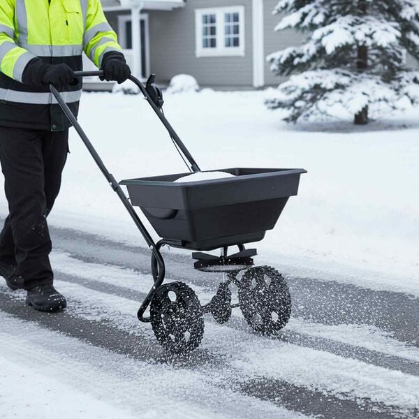 vidaXL Verspreider Zwart 80 x 46 x 75 cm PVC en staal