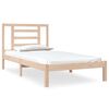 vidaXL Bedframe zonder matras massief grenenhout 90x190 cm