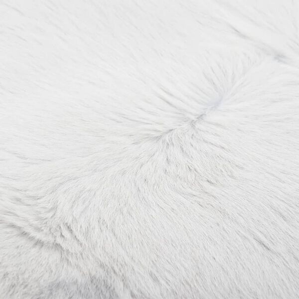 vidaXL Kalfshuid 70x100 cm gemengd zwart en wit